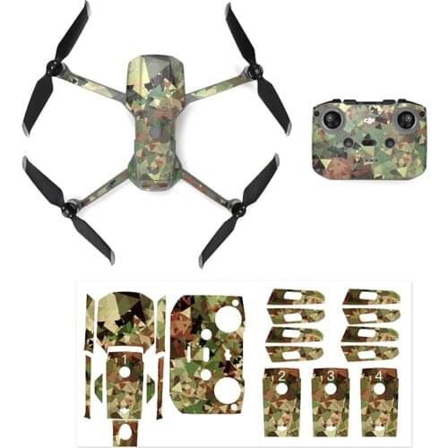 Dron Mavic Air 2 Scratch-proof PVC Stickers Protective Film Waterproof Decals Skin Sticker for DJI Mavic Air 2 Accessories