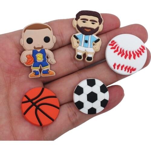 Novelty Single Sale 1pc PVC Game Shoe Charms Shoe Accessories Shoe Decoration for Croc JIBZ/ Wristbands Kids Party Xmas Hot Sale