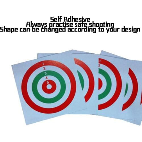 New design 2021 Training cheap official Air rifle pellet catcher paper targets cardboard paper shooting targets games toys