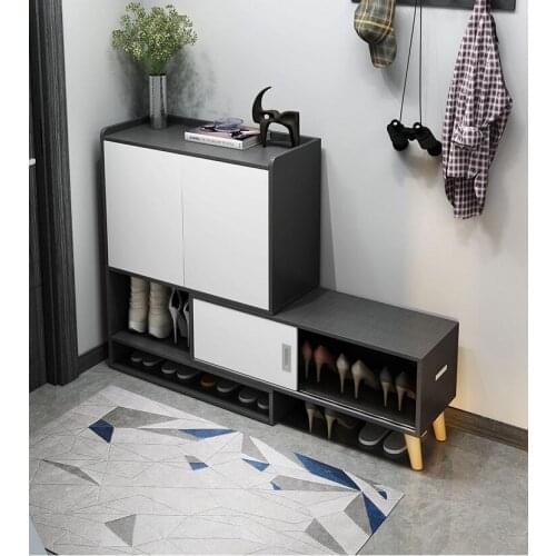 Customized shoe cabinet household door shoe cabinet storage cabinet door to door shoe cabinet integrated wall corner shoe cabine