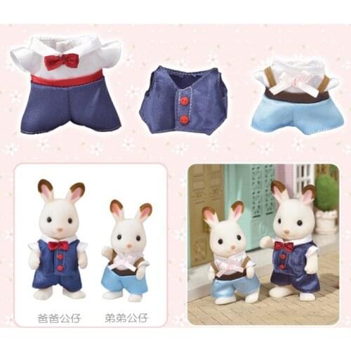 Geniune Sylvanian Doll Figures Families clothes