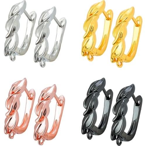Handmade DIY Earrings Findings Accessories Earring For Women 2020 Trends Leverback Earwire Luxury Hoop Earring Hook Clasps