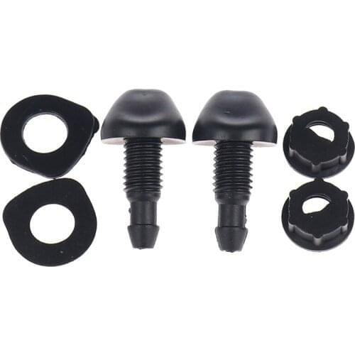 Universal 2PCS Car Auto Window Windshield Washer Spray Wiper Sprinkler Nozzle