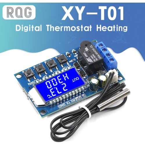 XY-T01 Digital Thermostat Heating Refrigeration Digital Temperature Control Switch Temperature Controller Module