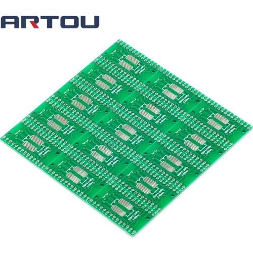 10PCS TSSOP28/SSOP28 to DIP28 Adapter Plate for AD9850 AD9851 PL2303HX