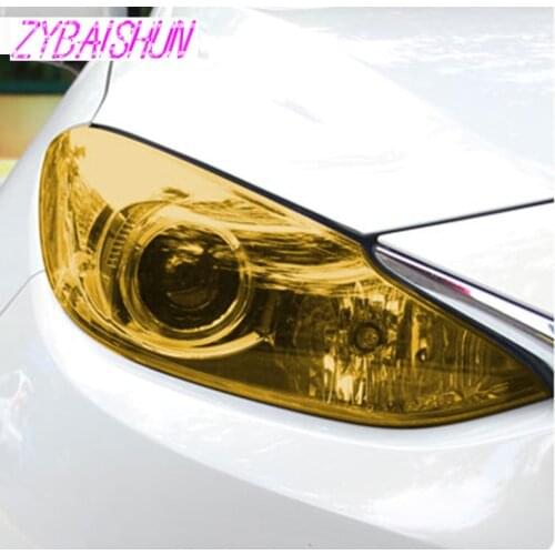 11 colors car lights 30*100 cm car high beam light protection film for Ford Focus Fusion Escort Kuga Ecosport Fiesta Falcon