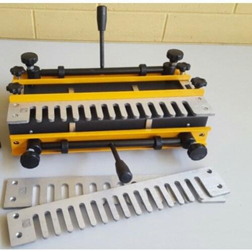 12" Woodworking Dovetail Machine Dovetail Jig Portable Machine Mortise Machine Woodworking semi-permeable dovetail tenon machine