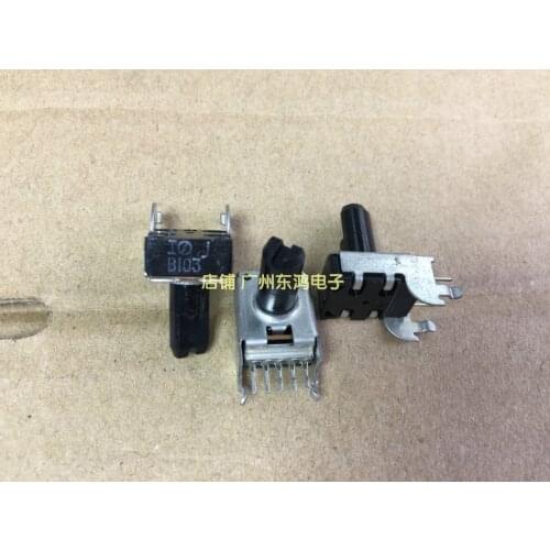 2PCS/LOT NOBLE noble RK11 type, 5 feet B10K potentiometer, audio power amplifier, household appliances, 13MM axis