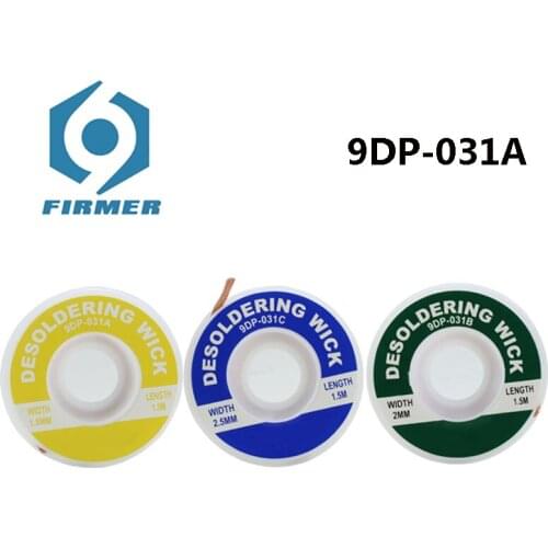 5pcs 9DP-031A Multi-function suction wire with tin removal with desoldering wick suction tool for tin suction wick 9DP-031A|B|C