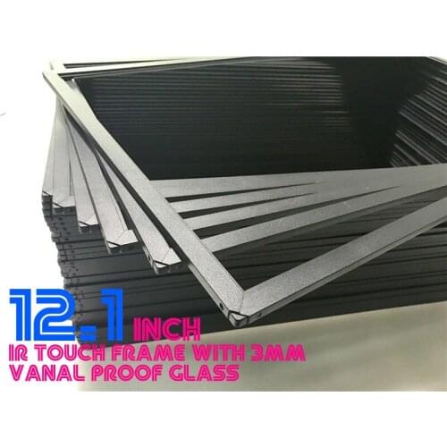 12.1 inch New Type IR touch Frame, Wide Screen, Multi touch (2 points), USB port, Support customized with glass