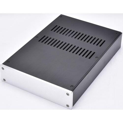 JC2205 Full Aluminum Chassis Headphone Amplifier Chassis Pre-amplifier DAC Case