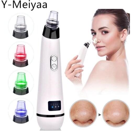 Hot Vacuum Blackhead Remover Spot Pore Nose Cleaner Remover Acne Suction Whiteheads Machine Face Cleaning Skin Care Tools 20