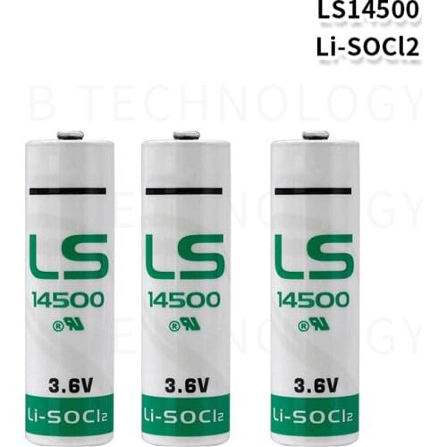 8PCS SAFT LS14500 ER14505 3.6V AA 2450mAh lithium battery for facility equipment spare generic lithium battery