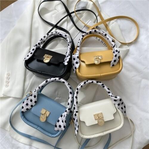 Small Square Bags For Women Messenger Bag 2021 Girls Handbag Casual Temperament Lady Shoulder Bag Cross Body Female Bag
