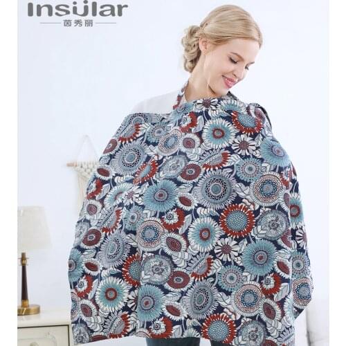 Breastfeeding Cover Baby Infant Feeding Cover Breathable Cotton Nursing Covers Nursing Apron Breastingfeeding Blanket
