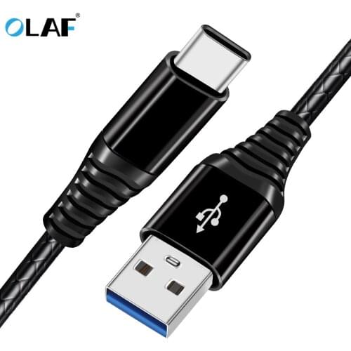 Olaf 1M 2.4A Fast Charge Charging USB Data Cable For Xiaomi Redmi Note 5 Pro 4 Android For Huawei Mobile Phone USB Charging Cord