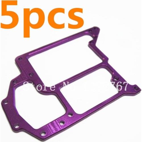 Wholesale 5P/Lot HSP 102065 02069 Compact Aluminum Radio Tray Upgrade Parts For 1/10 RC Model Car On Road SONIC Remote Control