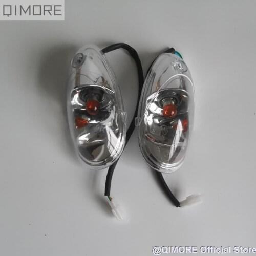 Front turnsignals / Turn Signals for Scooter Moped Roketa MC-54 250B Jonway Star 250 300 cc YY250T YY300T