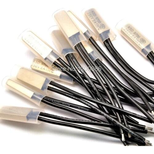 Temperature control switch KSD9700 150 degrees normally closed thermal protector / temperature controller 5A / 250V