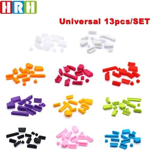 HRH Durable 1 set Generic Silicone Data Port Anti Dustproof Plug For Macbook all Laptop Dust Plug Stopper Cover Set Universal