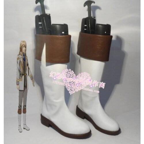 Ludere deorum Balder Hringhorni Halloween Long Cosplay Boots Shoes H016