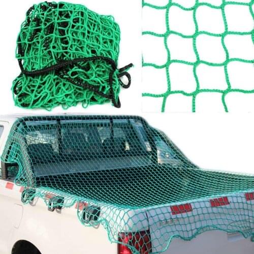 Safety Protection Cargo Net Polypropylene Pickup Car Extend Mesh Cover -free Bungee Heavy Duty Luggage Universal Truck Bed