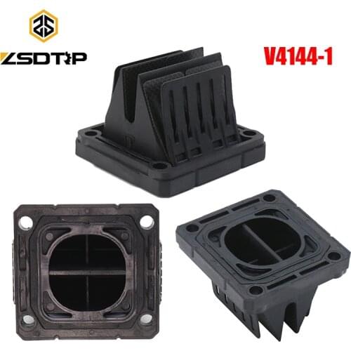 ZSDTRP Intake Reed Valve Carbon Fiber For Yamaha Y125Z RXZ135 RX135 VForce4 V4144-1 ATV Motorcycle