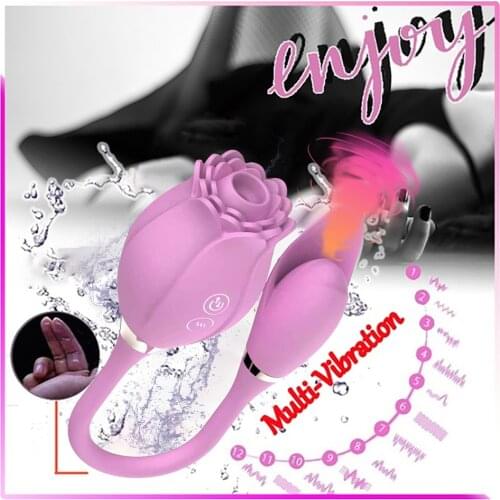 10 Modes Blowjob Adult Vibrators Rose Female Anal Stimulator Masturbaor Pussy Sucking Sex Toys For Women Lesbians Sextoys Shop