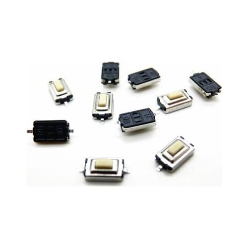 100PCS 3 * 6 * 2.5 key of patch switch button switch car 2 feet touch the button on the remote control key Remote control switch