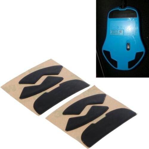 2Pcs 0.6mm Thickness Replace Mouse Feet Mouse Skates for logitech G300 G300S A22 21 Dropshipping