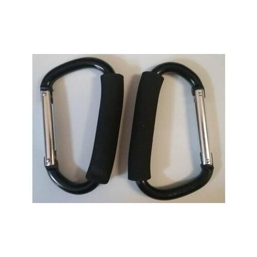 200pcs. Bag Holder Handle Carrier Tool. 12*140mm,big size D ring style with foam. DHL free