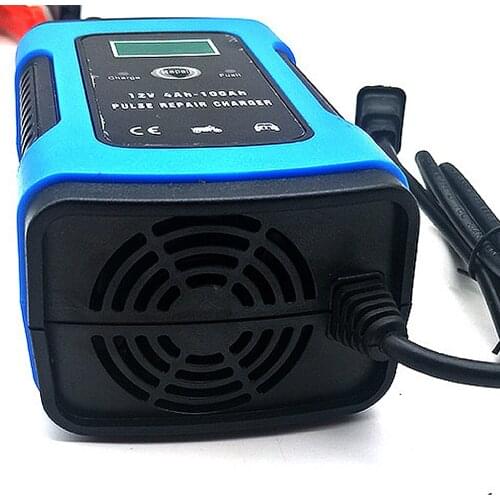 12V 6A Automatic Battery Charger, Battery Maintainer, Trickle Charger, And