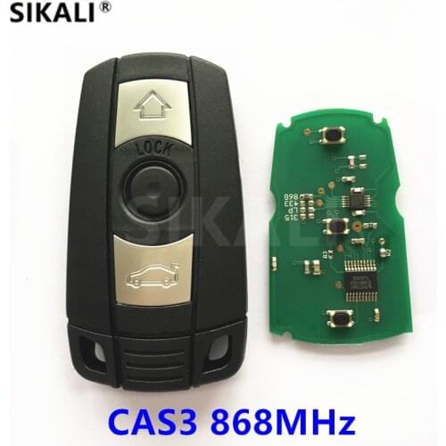 Car Remote Smart Key for BMW CAS3 System 868MHz for 1/3/5/7 Series X5 X6 Z4