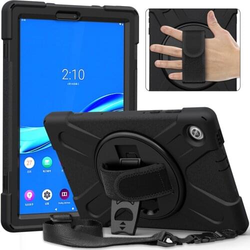 Case for Lenovo Tab M10 Plus FHD 10.3 HD 2nd Gen 10.1 M8 8.0 P11 Pro Heavy Duty Shockproof Rugged Cover with Hand/Shoulder Strap