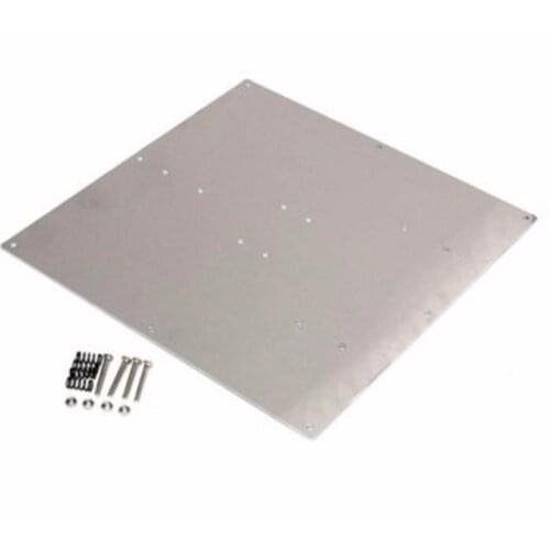 DuoWeiSi 3D Printer Parts Anodized Aluminum Heated Bed Buld Plate For 3D Printer RepRap Prusa