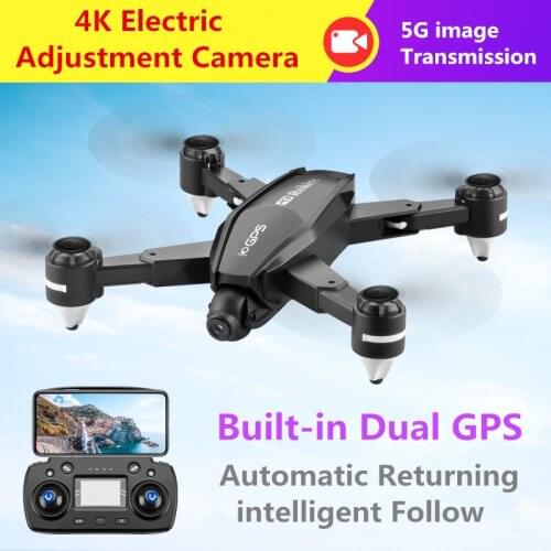4K Drone Ultra HD Camera Electric Gimbal Dual GPS Drone Precision Positioning Follow 5G WiFi FPV Quadcopter RC Helicopter Drones