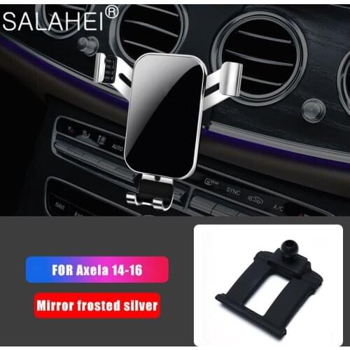 GPS Stand Car Mobile Phone Holder For Mazda 3 Axela BM 2014 2015 2016 Wireless Charging Telephone Bracket Support Accessories