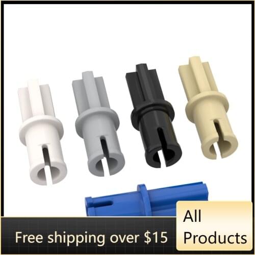 10PCS High-Tech Assemble Particle 3749 6562 Half Cross Shaft Building Blocks Kit Part Idea DIY Toys For Children Birthday Gifts