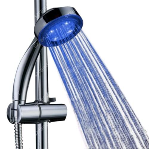 Smart led single Blue color changing lighting best showerheads without color box 8008-A14