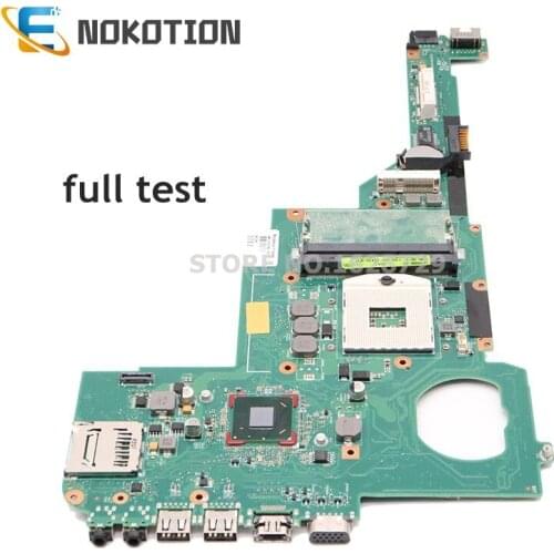 NOKOTION 676756-501 676756-001 for HP Pavilion DV4 DV4-5000 Laptop motherboard HM77 UMA MB DDR3 full test