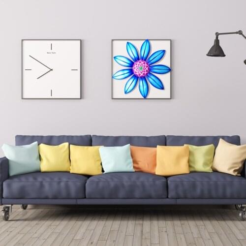 Home Craft Gift Hanging Decoration Garden Pinwheels Wind Spinner Outdoor Non-toxic Green Metal Sun Flower No Bad Smell Iron Art