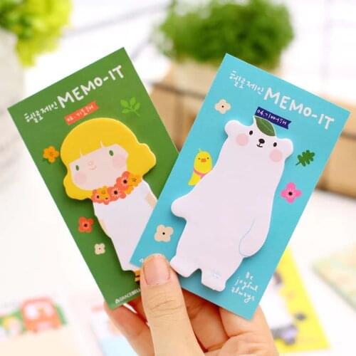 Portable Scratch Paper Scrapbooking Notepad Memo Stationary Notes Cute Pad Scratchpad Post Sticky Students School Supplies