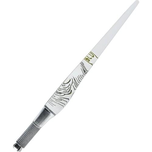 1pcs Microblading Pen Crystal Microblading Needle Holder eyebrow Permanent Makeup Professional Manual Tattoo Pen
