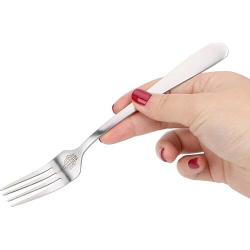 Flatware Stainless Steel Kitchen Tools Tableware Spoon Forks Dinnerware Middle Finger Bones Printed Skeleton Skull Printed