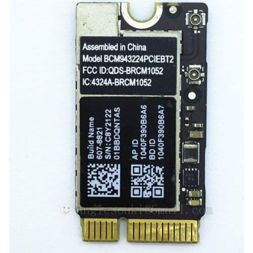 WiFi Bluetooth AirPort Card BCM943224PCIEBT2 for 13" A1369 2010 2011 11" A1370 2010 2011 A1465 2012
