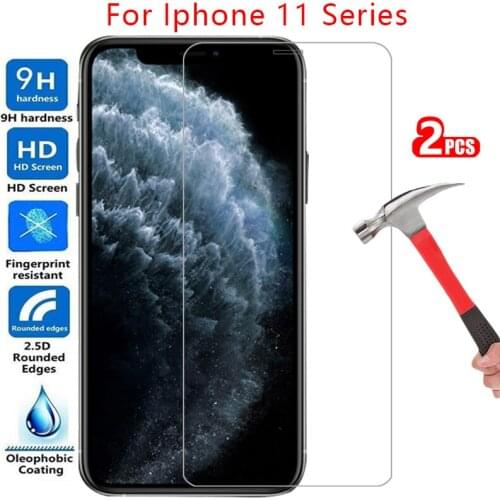Protective tempered glass for iphone 11 pro max screen protector on i phone iphone11 11pro mas 11promax safety film iphon iphome
