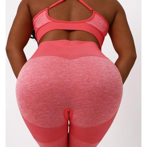 Women Fitness High Elasticity Running Pants Push Up Yoga Pants Sport Seamless Gym Leggings High Waist Fitness Leggings