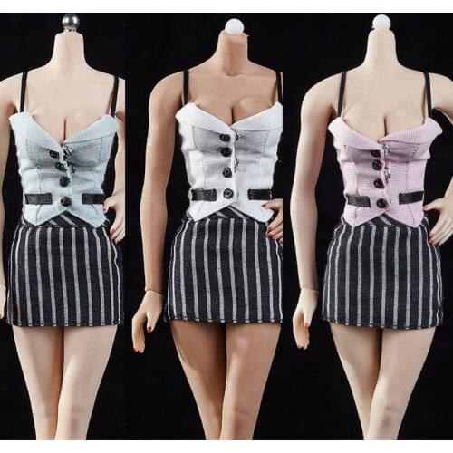 1/6 Doll Costume OL Stewardess Upskirt Sexy Secretary Tight-fitting JOA-24-A/B/C 12-inch Woman Doll Available