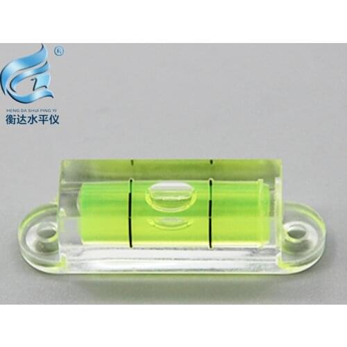 10 pieces/lot) Size 10*11*39mm Acrylic level bubble portable level bubble level