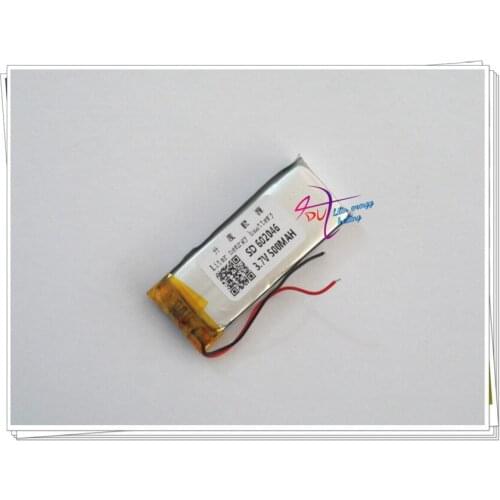 3.7 V 602046 602046P 3.7V 500mah with protection board used for bluetooth MP3 MP4